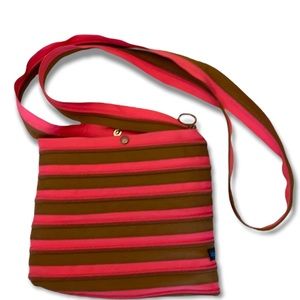 Unique Fun Zip It Purse Pink & Brown
